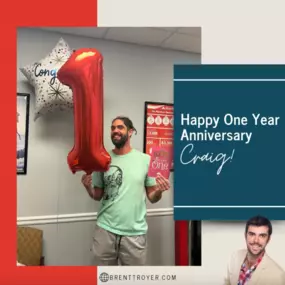 Happy 1-Year Anniversary to Craig! ????