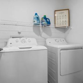 In-Home Full Size Washer And Dryer