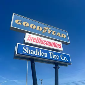 Shadden Tire Discounters on 584 South Main Street in Crossville