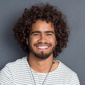 Curly Hair Mens Haircut Kalamazoo MI