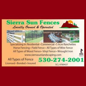 Bild von Sierra Sun Fences & Landscaping