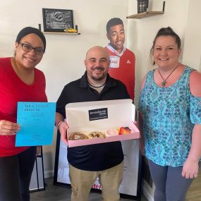 Crumbl Cookie is Heavenly ???? Thank you Hali @ ServiceMaster for delivering some sweet treats to get us through hump day ❤️