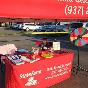 Fire Safety Event in Moraine 
#nikkibiscegliastatefarm #redcarstatefarm