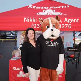 Nikki Bisceglia State Farm insurance agent fire prevention event