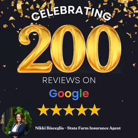 Thank you for 200 reviews!! We are so thankful for all of our customers and look forward to helping even more people. Call us for a free insurance quote