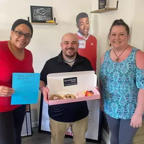 Crumbl Cookie is Heavenly ???? Thank you Hali @ ServiceMaster for delivering some sweet treats to get us through hump day ❤️