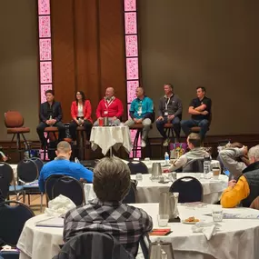 Our Ohio team proudly represented at another great Soaring Eagles event, joining incredible agents from across the country. State Farm truly feels like one big family, with agents supporting each other to better serve customers. Shoutout to the Ohio panel for sharing their insights and leading by example in 2024. Here’s to an amazing 2025—Go Bucks!