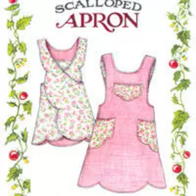 Scalloped Apron