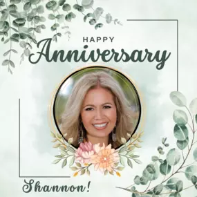 Happy work anniversary, Shannon!  Thank you for all that you do!