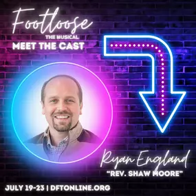 Very excited to be joining the fun again with DeSoto Family Theatre this summer!  I hope all my customers, family, and friends will come see Footloose July 18th - 23rd at The Gin at Nesbit.