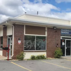 Chadwick-BaRoss brick building exterior view
