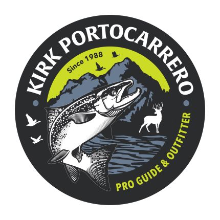 Logotyp från Kirk Portocarrero - Professional Fishing & Hunting Guide and Outfitter