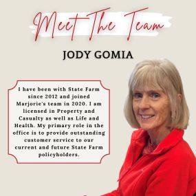 Marjorie Schaeffer - State Farm Insurance Agent
Meet Jody!