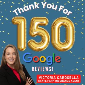 Thank you to our wonderful customers for 150 reviews and sharing your feedback and support!