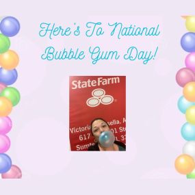 National Bubble Gum Day with Amber