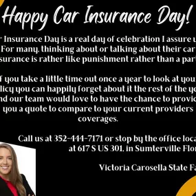 Happy Car Insurance Day!