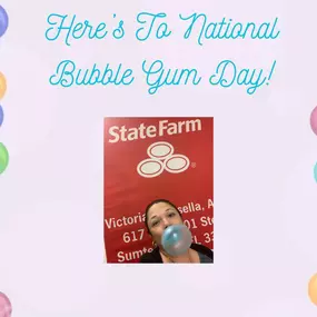 National Bubble Gum Day with Amber