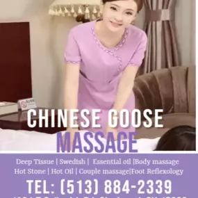 Asian Body Massage helps to relax the entire body, 
increases circulation of the blood and treats emotion, mind and spirit.