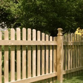 Spaced Cedar Fence