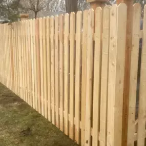 cedar wood fence