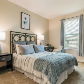 Bedroom With Expansive Windows