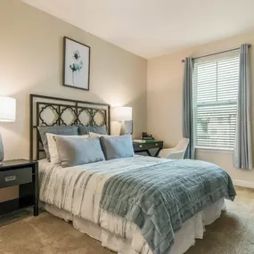 Bedroom With Expansive Windows