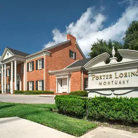 Exterior photo of Porter Loring Mortuary