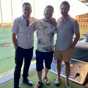 So much fun at Top Golf!
