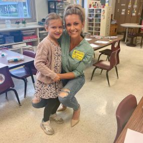 Today was so much fun! I got to spend time with my daughter and her classmates for career day. 
I got to teach them all about taking care of houses, cars and people! I think we might have some future State Farm agents in the crowd.