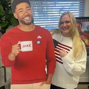 Jake voted! Did you?