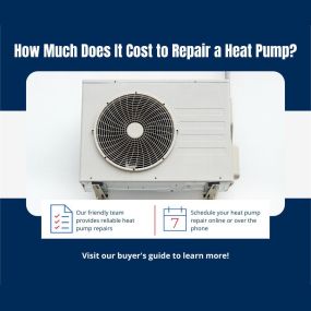How much does it cost to repair a heat pump?