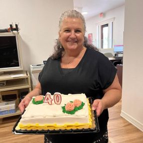 They say 60 is the new 40 so we’re celebrating Vonda’s 40th again! Join us in wishing her a Happy Birthday!