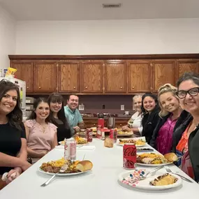 4th Annual Thanksgiving Potluck! 
The food and company seem to get better every year. We hope everyone has a wonderful Thanksgiving with their friends & family!