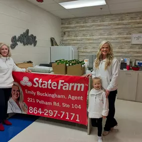 We are extra thankful for our Pelham Road Elementary School teachers and staff! It was so great to see everyone this morning and serve you breakfast! Sweet Eadie can’t wait to be in your classrooms next year as a big Kindergartener!!