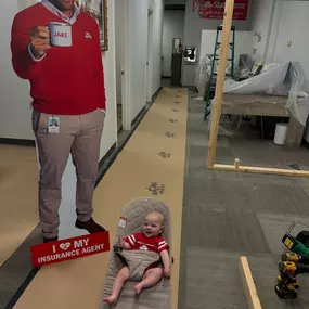 Mills is supervising our office renovations today! Thank you to Best Property Solutions for working so hard this week! We can’t wait to see the finished project! Also, Mills said he loves his Agent