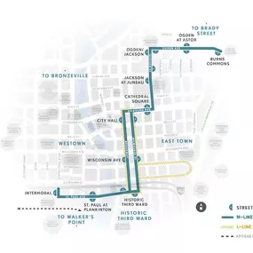 Streetcar Flats is in the heart of The Hop's M-Line