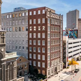 Profile View of Streetcar Flats Exterior