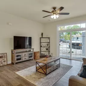 Living Room with Patio access