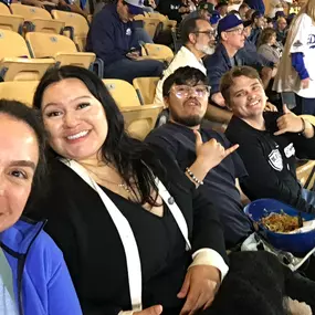 Jackie Sanchez - State Farm Insurance Agent team outing, Go Dodgers!