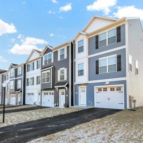 Exterior View of Townhomes