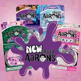 New arrivals from our friends at Crazy Aaron’s Thinking Putty! Made right here in Norristown, Pa.! ????????????????????