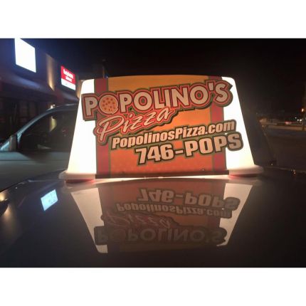 Logo from Popolino's Pizza