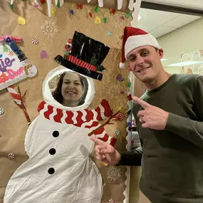 Santa counted his votes, and checked it twice…
Our “door prize” winner is….Door 4 Gingerbread Lane! (Jamie)
Thanks to all who voted in office and on social media…Merry Christmas