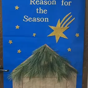 DOOR DECORATING CONTEST We need your help!  These elves have been decorating their office doors for best decorator and wanting to win a gift card from Santa! Please vote Wed-Fri this week. Only vote once in the comments and vote must be on our main office page to count! 
Door 1 = Peppermint Patty
Door 2 = Frosty the Snowman
Door 3 = Jesus is the Reason
Door 4 = Gingerbread Lane
We also have a voting box in person at our office if you want to see the doors firsthand…
Winner announced Friday at 5!