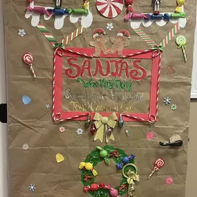 DOOR DECORATING CONTEST We need your help!  These elves have been decorating their office doors for best decorator and wanting to win a gift card from Santa! Please vote Wed-Fri this week. Only vote once in the comments and vote must be on our main office page to count! 
Door 1 = Peppermint Patty
Door 2 = Frosty the Snowman
Door 3 = Jesus is the Reason
Door 4 = Gingerbread Lane
We also have a voting box in person at our office if you want to see the doors firsthand…
Winner announced Friday at 5!