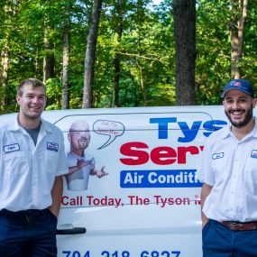 Tyson Services Technicians With Van