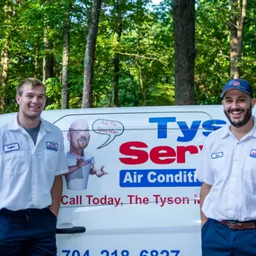 Tyson Services Technicians With Van