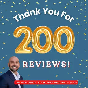 Thank you so much for 200 Google reviews!