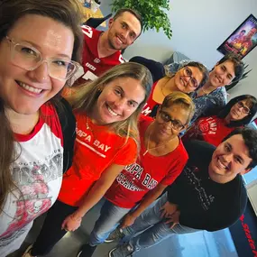 To help kick off the 2024-2025 football season that is now underway, we all got in our favorite team's best gear and brought a gameday snack to share! Who is excited for some football?