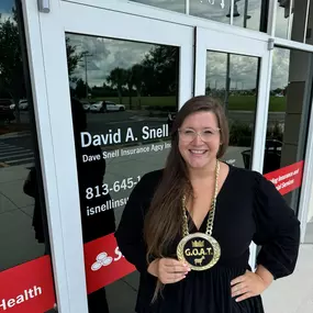 Better late than never...our May G.O.A.T is...Lacie! 
Congrats to one of our Account Representative's Lacie for being named our May G.O.A.T and being recognized for all of her hard work, she embodies all the good of being a Good Neighbor! We are so grateful to have her on Team Snell!